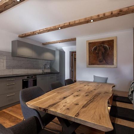 Apartment Etrier Crans-Montana Bagian luar foto