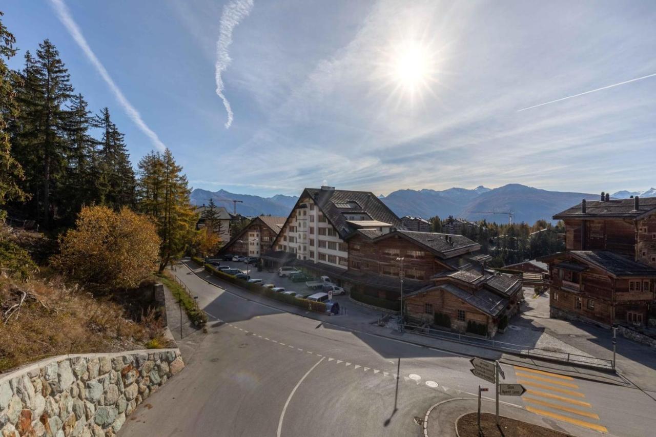 Apartment Etrier Crans-Montana Bagian luar foto