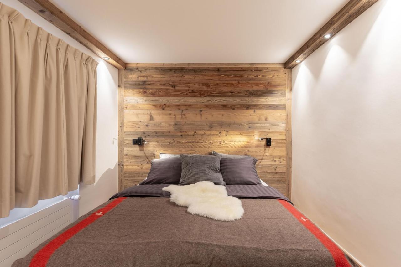 Apartment Etrier Crans-Montana Bagian luar foto